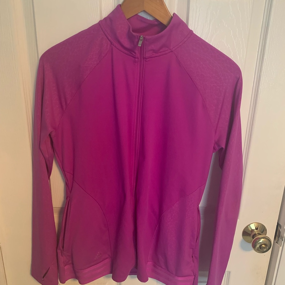 adidas zip up golf jacket✨